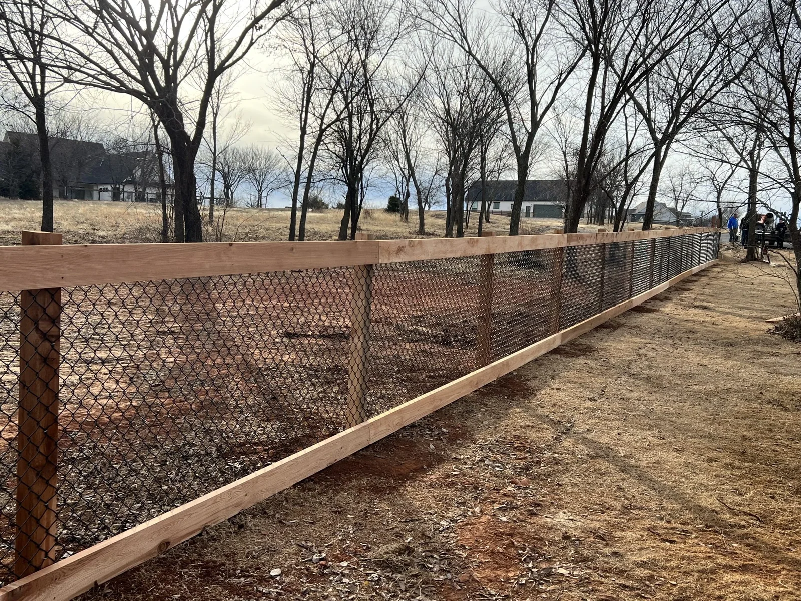 Fence installed by Above All Fence Company